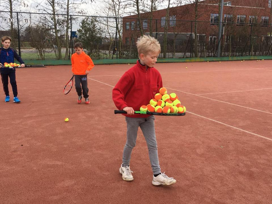 Oranje tennis